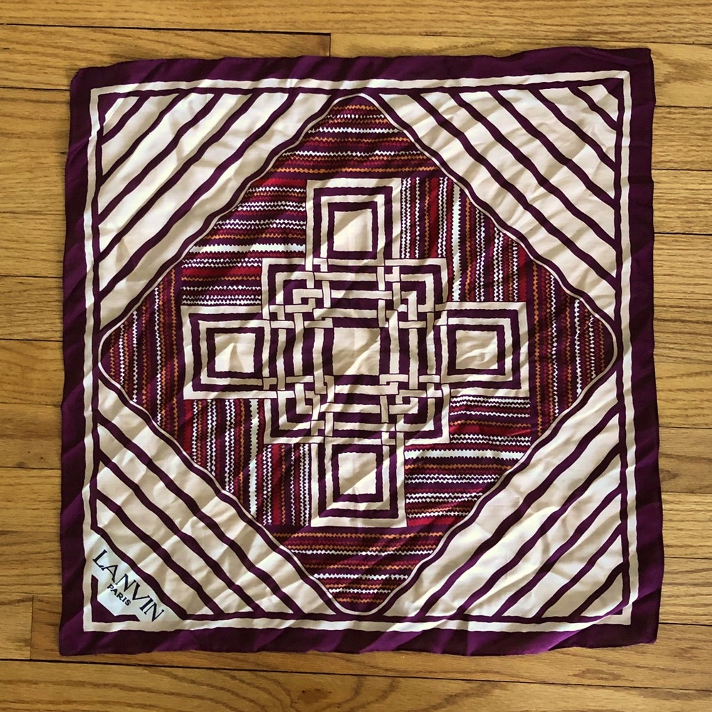 Vintage Lanvin scarf